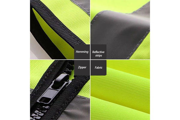 Reflective Vest Vest Work Clothes Construction Safety Sanitation Fluorescent Customized Transportation